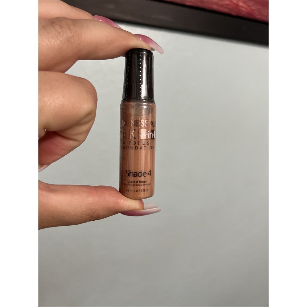 Luminess‎ Air Silk 4-IN-1 Airbrush Foundation Shade 4 Sealed Makeup 0.55oz